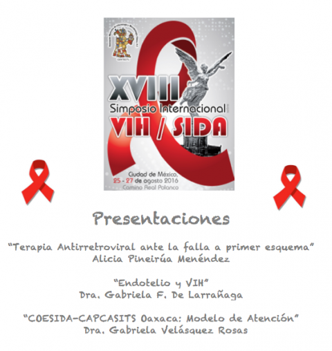 Ponencias XVIII Simposio Internacional de VIH / SIDA
