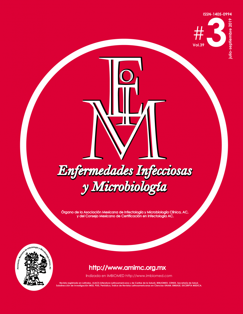 Revista Enfermedades Infecciosas y Microbología #3 2019