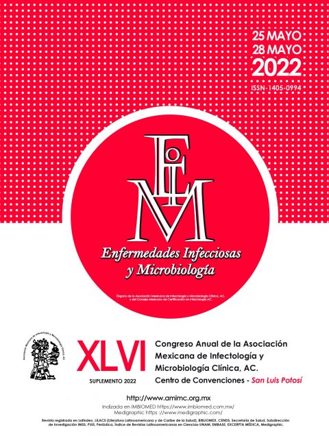 Suplemento especial del XLVI Congreso AMIMC 2022 la revista Enfermedades Infecciosas y Microbiología