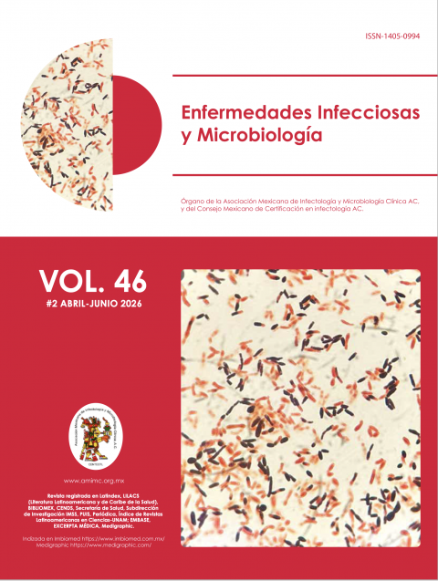 REVISTA ENFERMEDADES INFECCIOSAS Y MICROBIOLOGÍA EDICIÓN # 2 ABRIL – JUNIO 2026