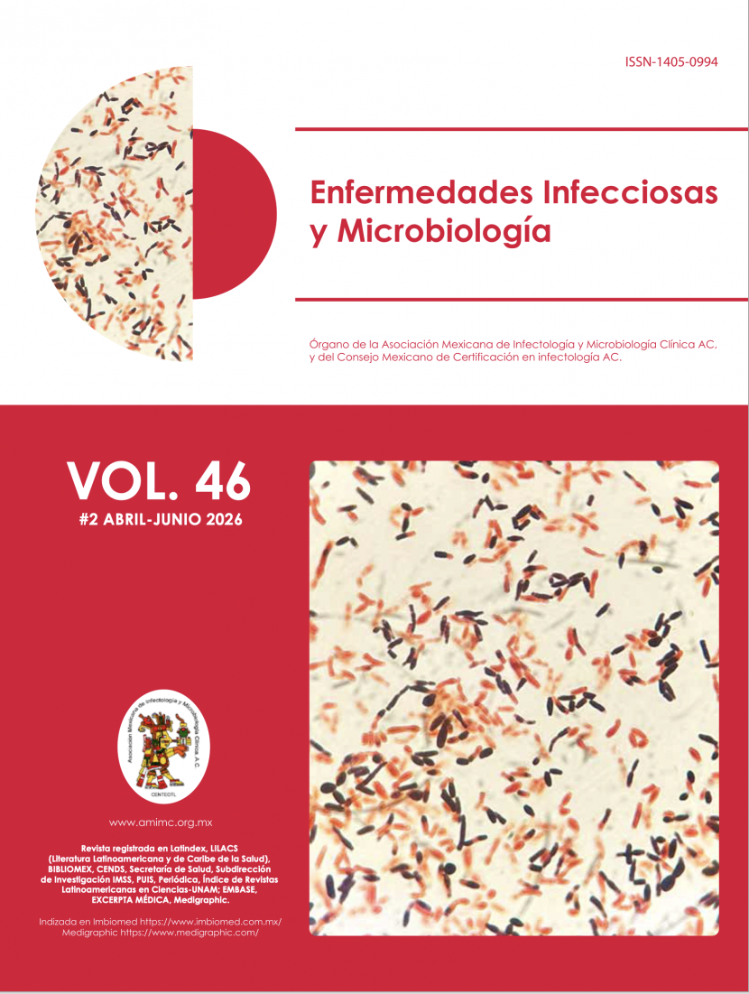 REVISTA ENFERMEDADES INFECCIOSAS Y MICROBIOLOGÍA EDICIÓN # 2 ABRIL – JUNIO 2026